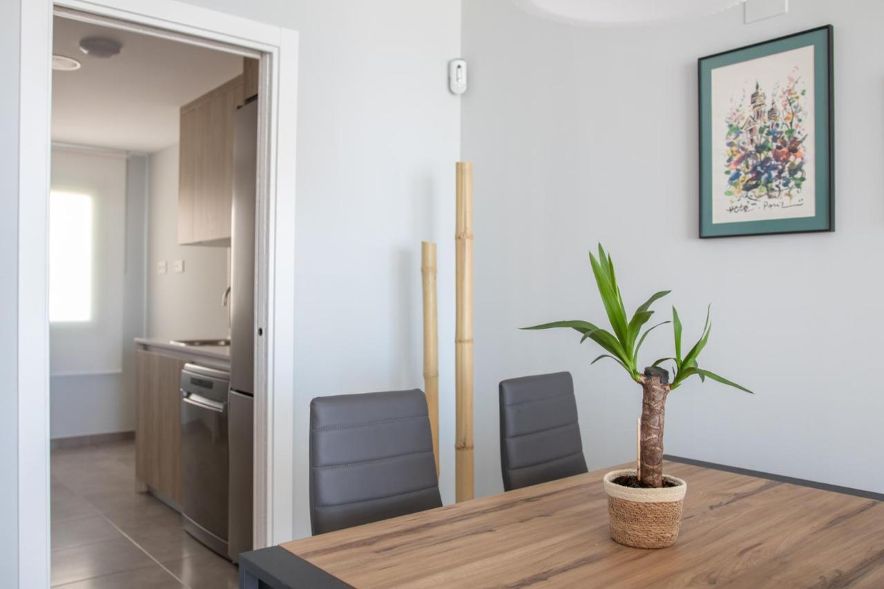 Precioso Apartamento Frente A La Playa Con Piscina Mojácar Eksteriør bilde