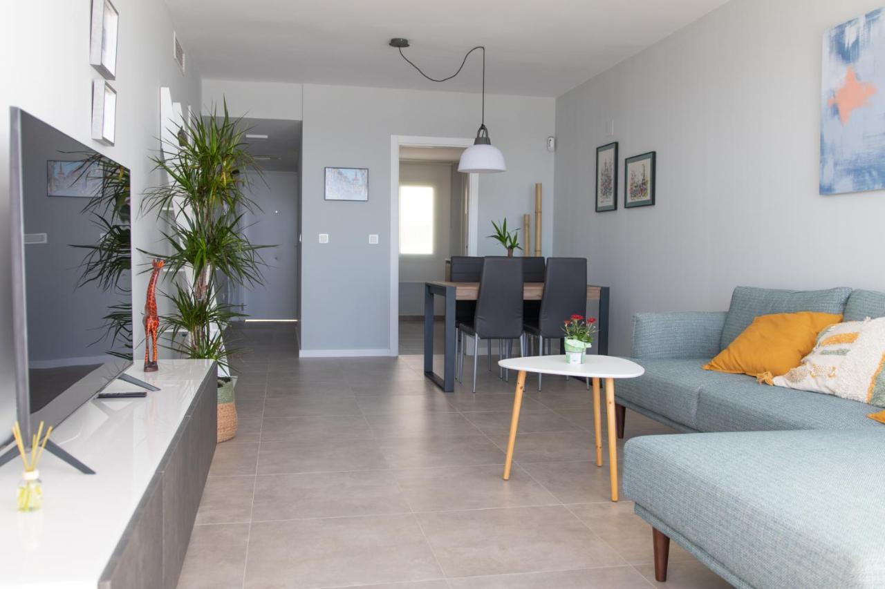 Precioso Apartamento Frente A La Playa Con Piscina Mojácar Eksteriør bilde