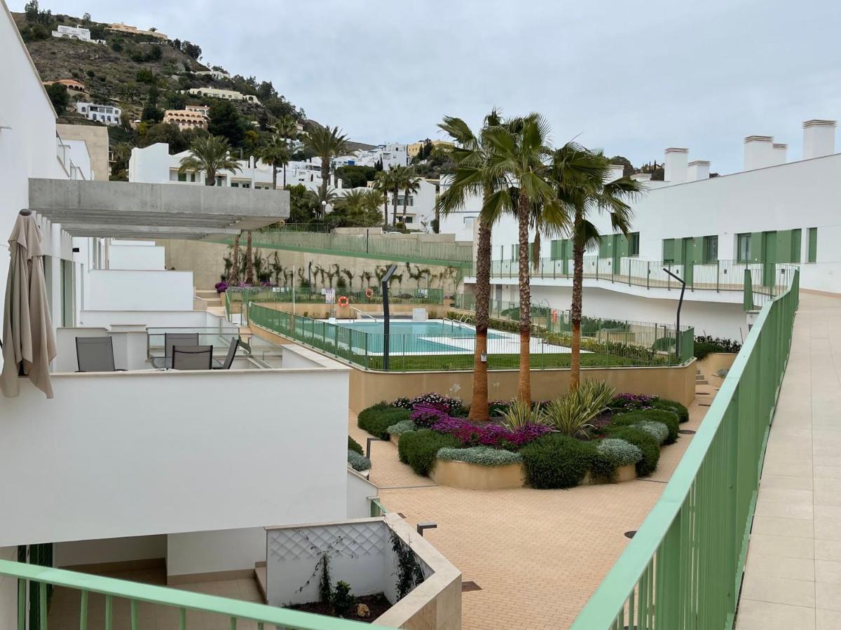 Precioso Apartamento Frente A La Playa Con Piscina Mojácar Eksteriør bilde